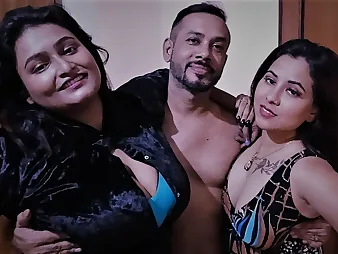 Tina, Suchorita & Rahul, Despotic flick, Part 1: A filthy threesome down a handful of well-endowed babes