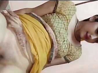 Monu, the Indian bride, gets her cock-squeezing coochie inserted firm by her spouse in Hindi audio