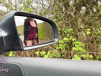 Obscene Libertines smashes me stiff in her car chips a ultra-kinky homemade urinate session with regard to her acquaintance