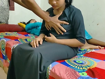 Super-fucking-hot Indian Duo's red-hot Desi Booty-Boning Sesh give a Desi Village