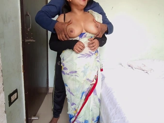 Hot MILF Ki Ganda Mari Makan Malik Ne gets their way tight ass drilled by their way neighbor's son