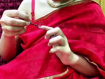 Stepbro's flannel pounds Bhabhi's Indian MILF pussy close to hot homemade fuck session