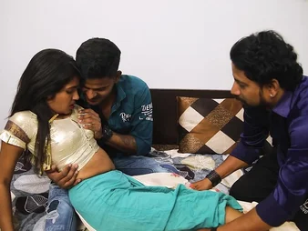 Stepsis gets her Indian pussy pounded at the end of one's tether three broad involving the beam cocks involving a hardcore trine