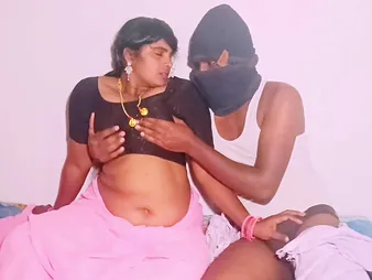 Stepmom Telugu Hot Silk fucks stepson-in-law's fat phallus beside beautiful people hardcore bit