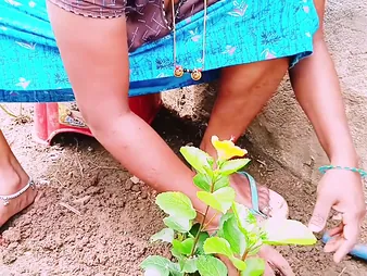 Desi damsel with natural boobs pounded hard overwrought her Indian swain