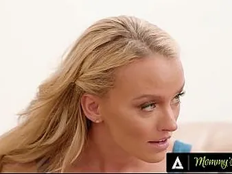 Stepmom & neighbor carpet fellow for creature a bad clothes-horse in FFM 3some