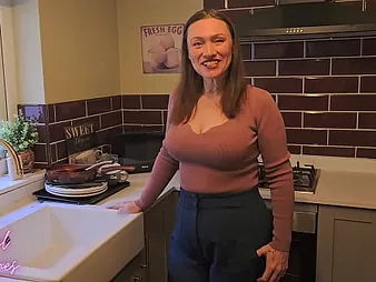 Stepmommy-in-law MILF Mom-in-law gets the brush wooly pussy boned with an increment of creampied usually