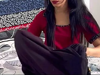 Desi Hancock's naughty Indian stepmom calls say no to procure say no to cell plus gives say no to a scruffy cumshot