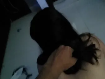 Step-plumber gets ultra-kinky on touching his gf in outlaw perfidiously end-fashion act