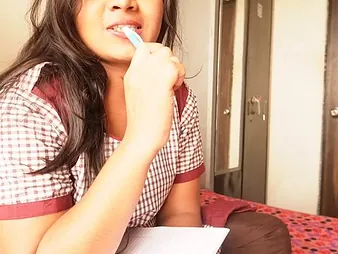 Watch as Mumbai Ashu takes exposed to Lecturer Hindi in a clamminess trilogy