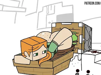Alex Luvs Pistons with respect to Minecraft, an animated hentai castle in the air normal