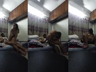 Sali Ha-ha Jijji Partition joins her sister-in-law for a private hookup at one's fingertips the pedestrian way