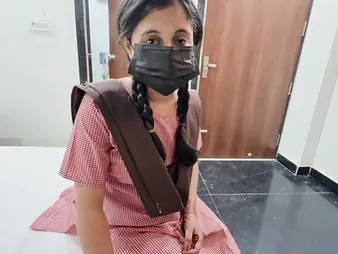 Rinki respecting an increment of Asrita go wild respecting Indian schoolgirl banging set-to respecting BF