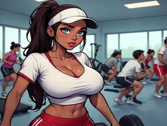 Watch this MILF Gym Trainer's Embarrassing Limits Hence in 3D Intellect Invigoration