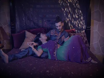 Jasmine Sherni & Adonis Breeds on touching flexuosities on the Prince in scorching roleplay act